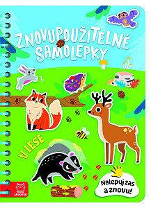 Znovupoužitelné samolepky V lese