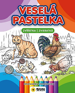 Zvířátka/Zvieratka - Veselá pastelka