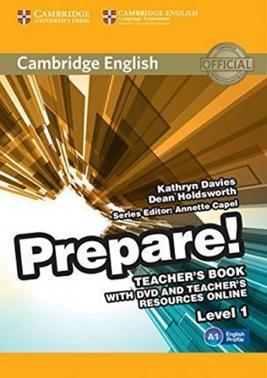 Prepare Level 1 Teacher´s Book with DVD and Teacher´s Resources Online