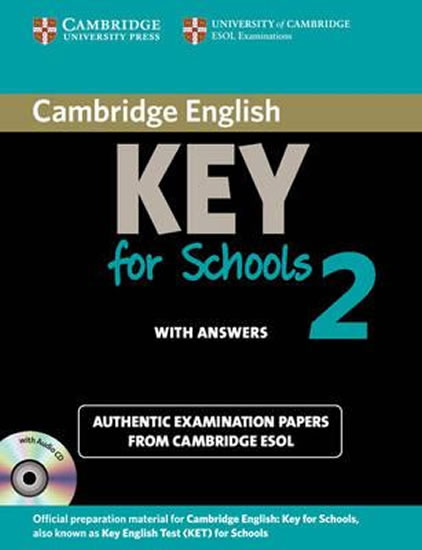 Camb Key Eng Tests for Sch 2: Self-study pk (SB w ans. + A-CD)