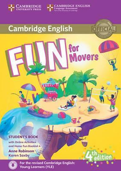 Fun for Movers Student´s Book with Online Activities with Audio and Home Fun Booklet 4