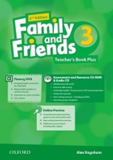 Family and Friends 3 Teacher´s Book Plus with Multi-ROM (2nd)