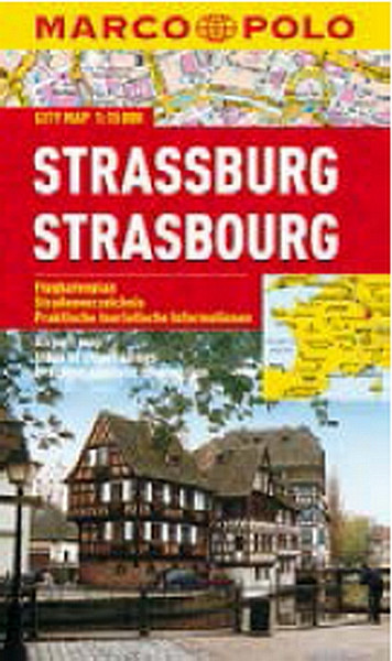 Strassburg/Strasbourg - City Map 1:15000