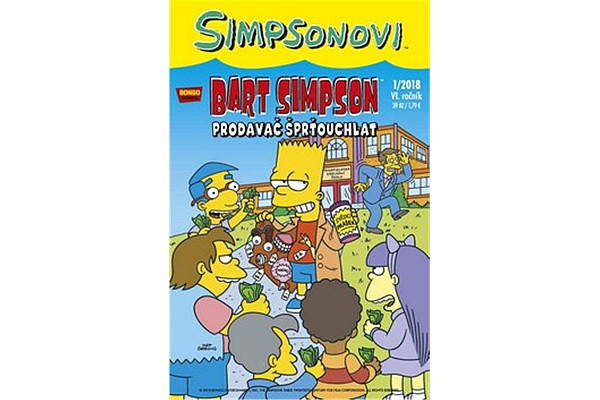 Simpsonovi - Bart Simpson 1/2018 - Prodavač šprťouchlat