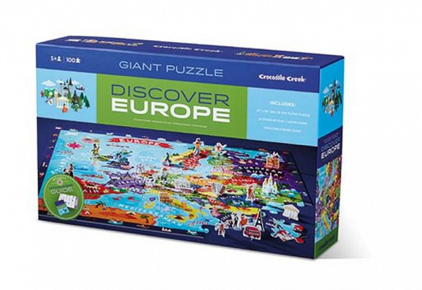Discover Puzzle: Europe/Evropa (200 dílků)