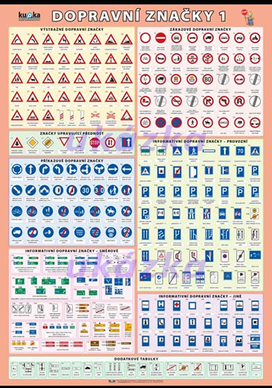 Dopravní značky 1 XL