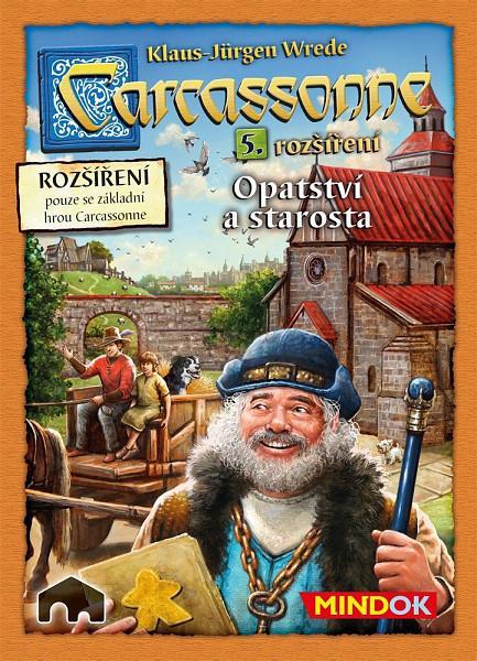 Carcassonne: Opatství a starosta (5. rozšíření)