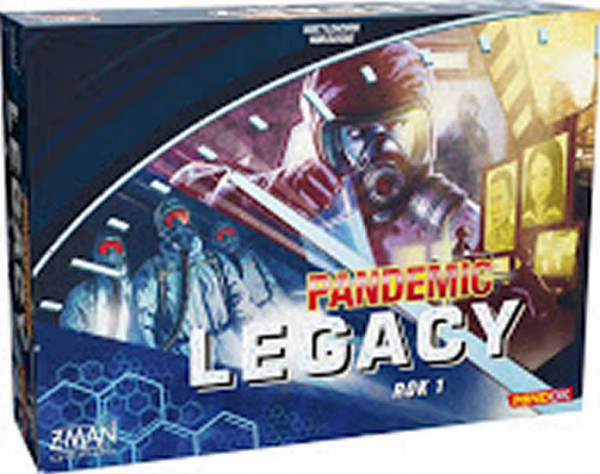 Pandemic Legacy: Rok 1 (modrá krabice)