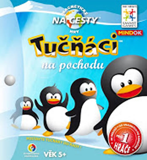 SMART - Tučňáci na pochodu: Magnetická hra na cesty
