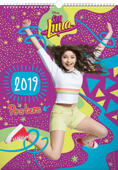 Kalendář nástěnný 2019 - Soy Luna – Plakáty, 33 x 46 cm