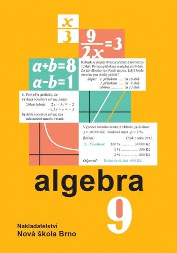 Algebra 9, učebnice