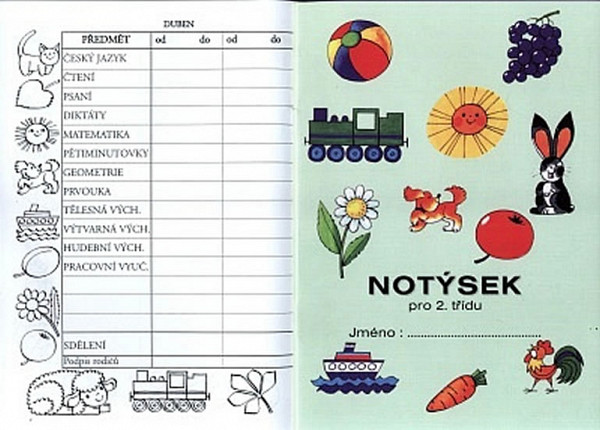 Notýsek pro 2. třídu - ALBRA
