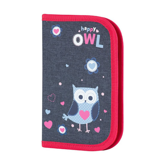 Školní penál klasik Sovičky