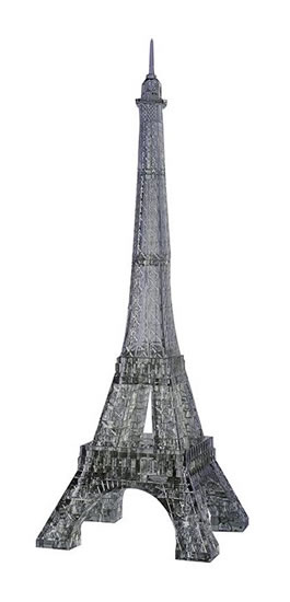 Eiffelova věž: 3D Crystal puzzle 96 dílků