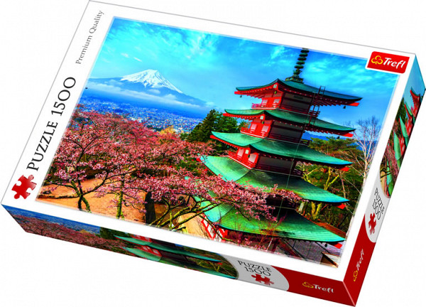 Trefl Puzzle Hora Fuji / 1500 dílků