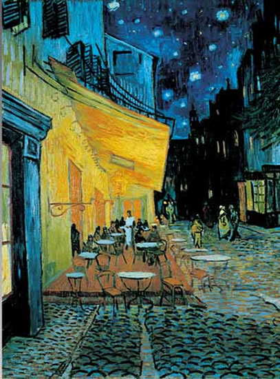 Van Gogh: Kavárna v noci - Puzzle/1000 dílků