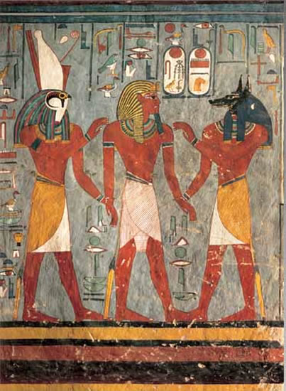 Egyptian Art: Ramses I. s bohy podsvětí - Puzzle/1000 dílků