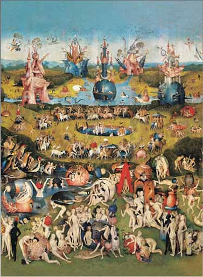 Bosch Hieronymus: Zahrada pozemských rozkoší - Puzzle/2000 dílků