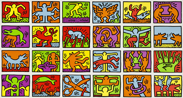 Keith Haring: Retrospect - Puzzle/1500 dílků