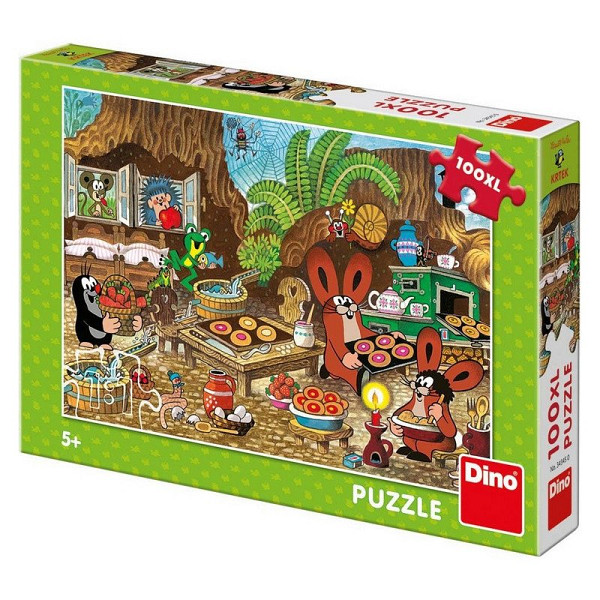 Krtek v kuchyni: puzzle 100XL dílků