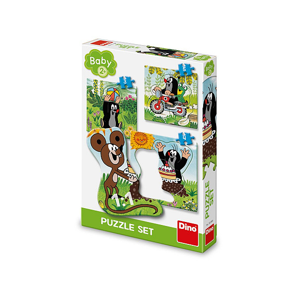 Krtek na louce: baby puzzle set