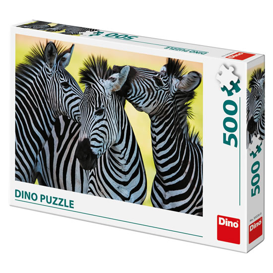 Tři zebry: puzzle 500 dílků