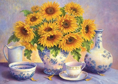 Trefl Puzzle Slunečnice / 500 dílků