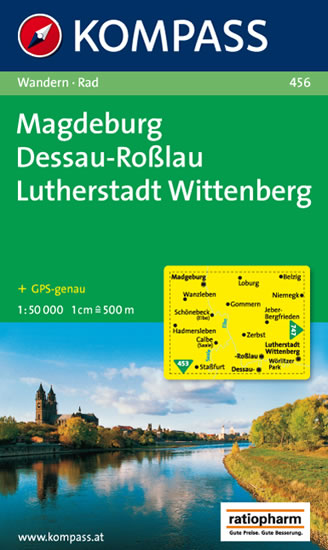 Magdeburg,Dessau,Lutherstadt 456 / 1:50T NKOM