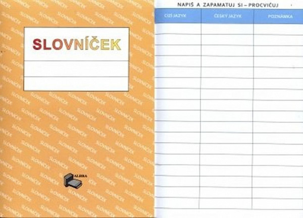 Slovníček (A5) - Sešit na slovíčka