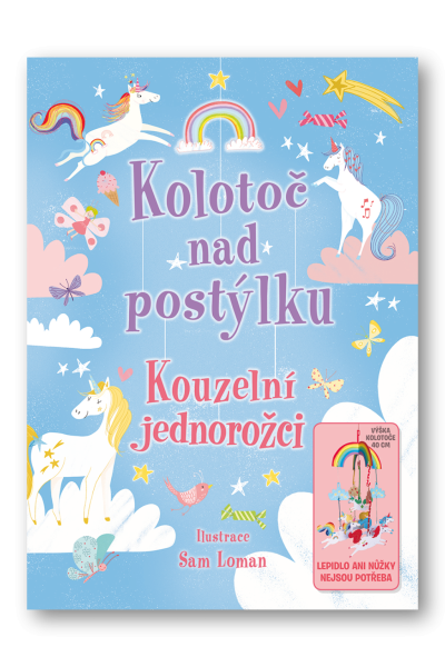 Kolotoč nad postýlku - Kouzelní jednorožci