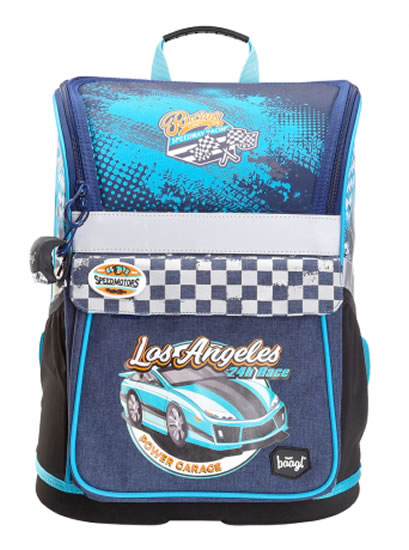 BAAGL Školní aktovka Zippy Racer