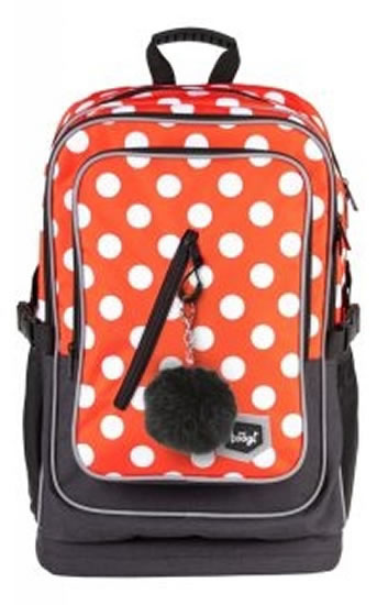 BAAGL Školní batoh Cubic Puntíky