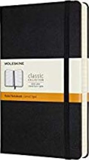 Moleskine Zápisník Expanded černý L, linkovaný, tvrdý