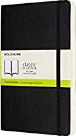 Moleskine Zápisník Expanded černý L, čistý, měkký