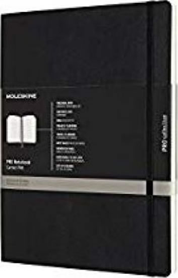 Moleskine Professional diář-zápisník černý XL, měkký