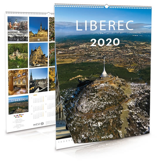 Kalendář 2020 - Liberec - nástěnný