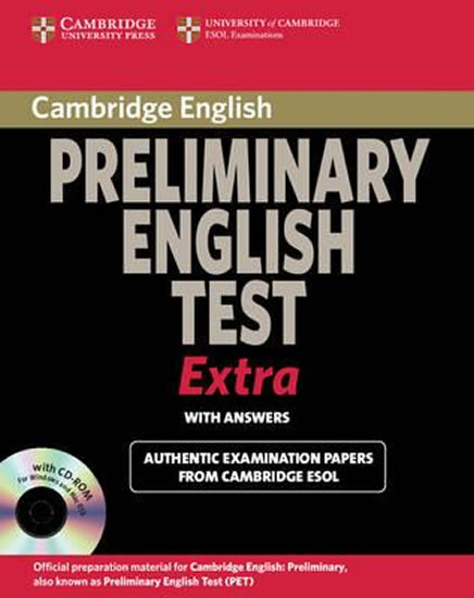 Cambridge Preliminary English Test Extra Students Book with Answers and CD-ROM