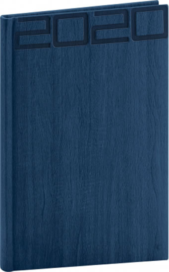 Diář 2020 - Forest - týdenní, modrý, 15 × 21 cm