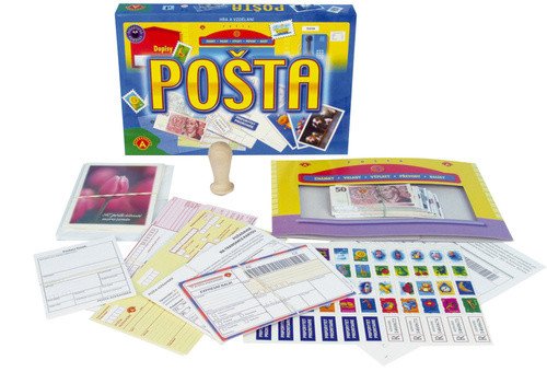 Pošta - vzdělávací společenská hra