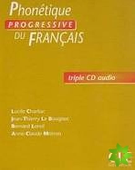 Phonétique progressive du francais Débutant Coffret CD audio