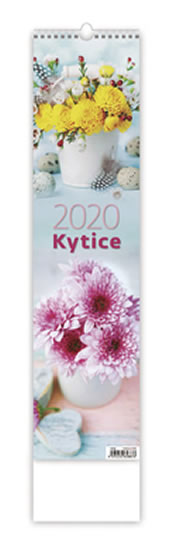 Kalendář nástěnný 2020 - Kytice