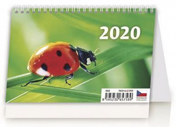 Kalendář stolní 2020 - Týdenní 