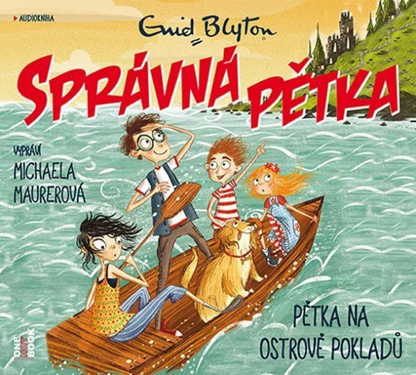 Správná pětka 1. na ostrově pokladů - CDmp3 (Čte Michaela Maurerová)