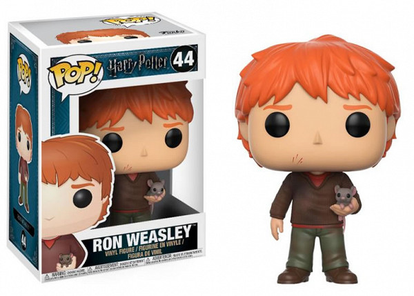 Funko POP Movies: Harry Potter - Ron Weasley w/ Scabbers