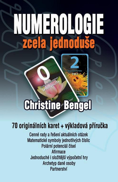 Numerologie zcela jednoduše (kniha + 70 karet)