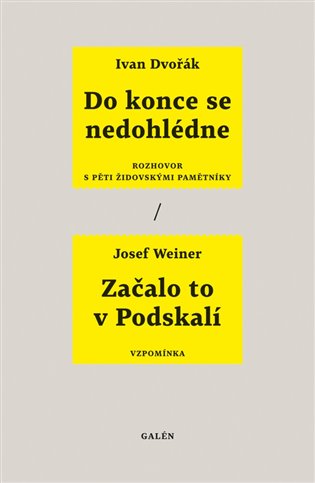 Do konce se nedohlédne - Rozhovor s pěti židovskými pamětníky / Začalo to v Podskalí - Vzpomínka
