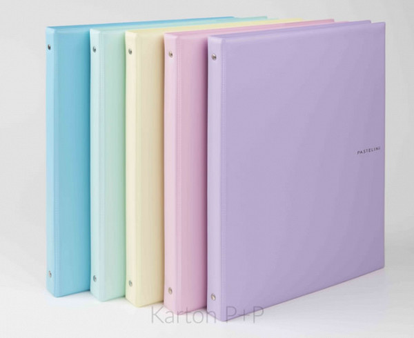KARIS A4 plast PASTELINI zelená