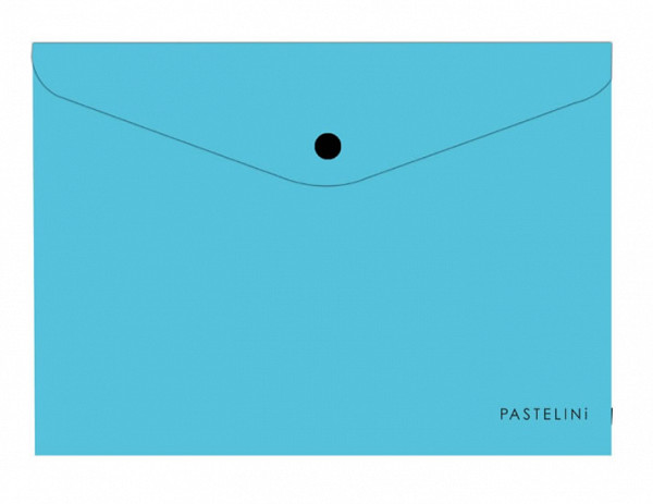 Psaníčko s drukem A5 PASTELINI modrá