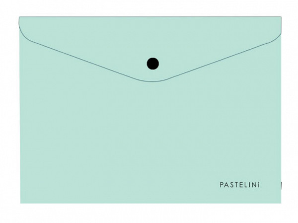 Psaníčko s drukem A5 PASTELINI zelená