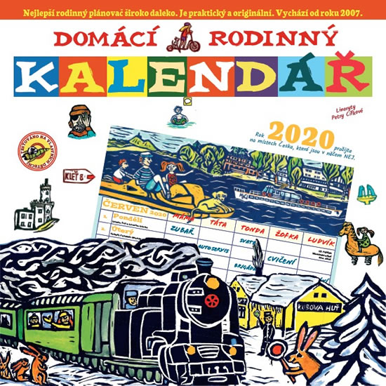 Domácí rodinný kalendář 2020